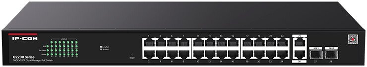 

Настраиваемый коммутатор IP-COM G2228P-24-410W