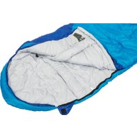 Спальный мешок Coyote Baring ZC-SB022 (синий с туристическим ковриком Foal 1.2см хаки)