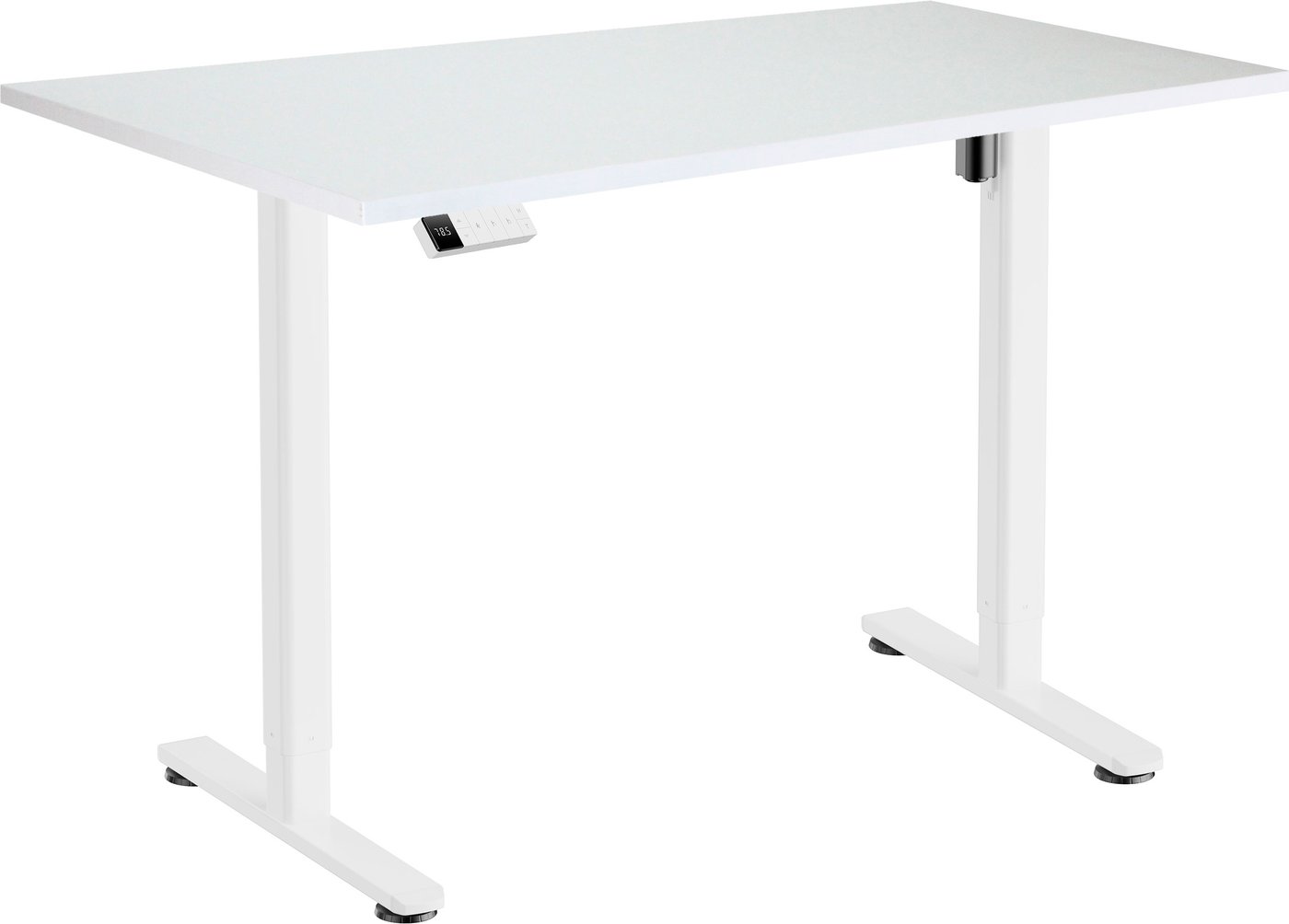 

Стол для работы стоя ErgoSmart Electric Desk Slim 1200х650х25 мм (альпийский белый/белый)