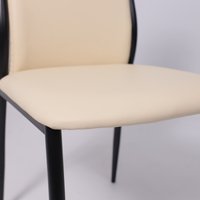 Стул AksHome Denver (бежевый TP12/черный)