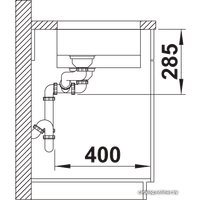 Кухонная мойка Blanco Solis 340/180-U 526128 (правая, полированная)