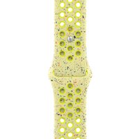 Ремешок Apple Nike Sport Band MXU53 (42 мм, желтый/цветной принт, S/M)