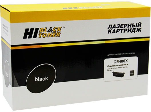 

Картридж Hi-Black HB-CE400X (аналог HP CE400X)