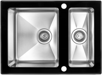 Кухонная мойка ZorG GS 6750-2 (черный)