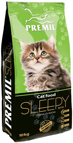 

Сухой корм для кошек Premil Sleepy 10 кг