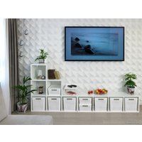 Коробка для хранения Violet Лофт с крышкой 6923106 (белый)