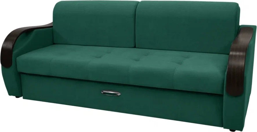 

Диван Сириус Лидер-6 ППУ 225x110 (Eva 30 велюр зеленый)