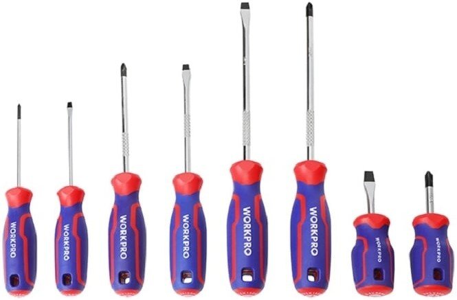 

Набор отверток Workpro WP200505 (8 предметов)