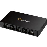 Контроллер скорости и подсветки вентиляторов Ocypus Delta EH10 Pro (черный)
