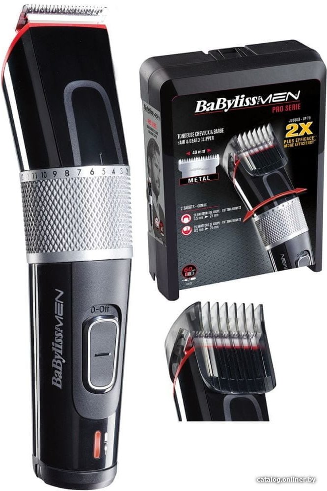 Триммер для бороды и усов BaByliss E972E