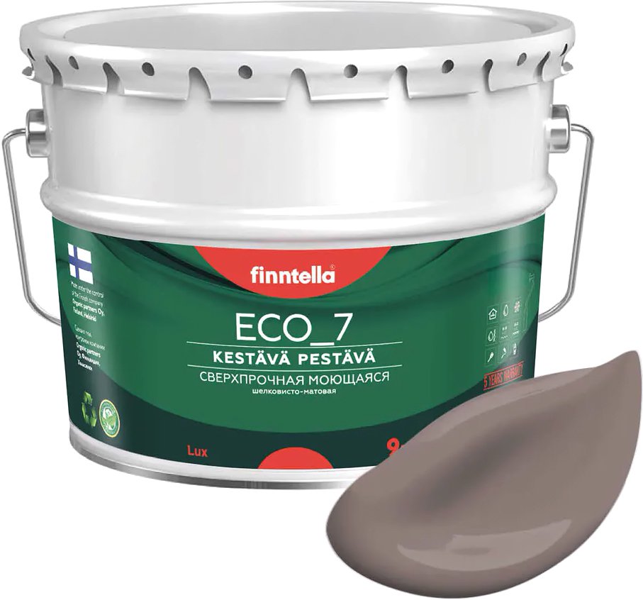 

Краска Finntella Eco 7 Maitosuklaa F-09-2-9-FL074 9 л (коричневый)