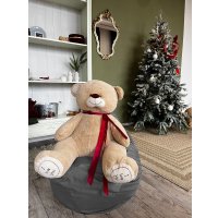 Кресло-мешок Flagman Груша Мини Г0.1-12 (светло-серый)