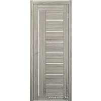 Межкомнатная дверь Юркас Stark ST3 ДО 60x200 (сонома грей, стекло мателюкс матовое)