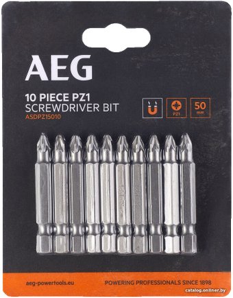Набор бит AEG Powertools 4932479512 (10 шт)