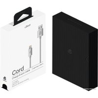 Кабель uBear Cord USB Type-A - Lightning DC01CG01-I5 (1 м, серый)