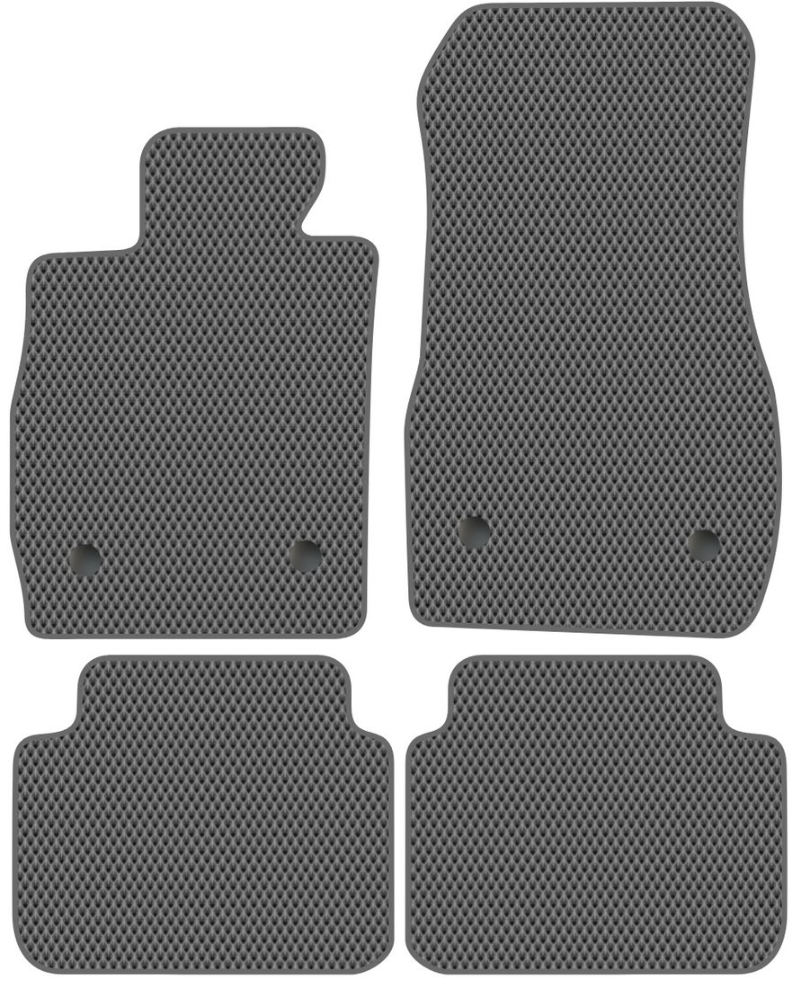 

Комплект ковриков для авто Alicosta BMW 8-Series II (седан / G16 ) 2019 - 2022 (серый, ромб)