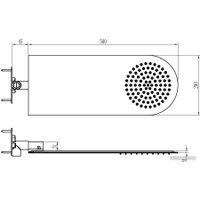 Верхний душ RGW SP-61