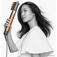 Фен-стайлер Dyson Airwrap Complete HS05 (синий/розовое золото)