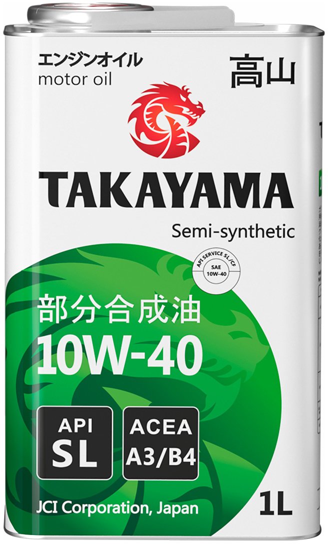 

Моторное масло Takayama 10W-40 API SL 1л