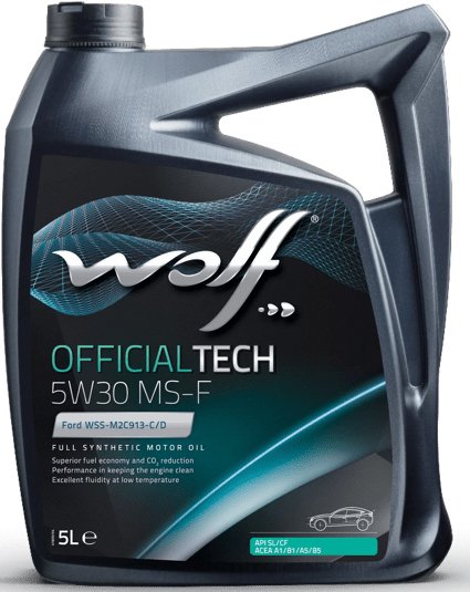 

Моторное масло Wolf OfficialTech 5W-30 MS-F 4л