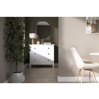 Комод Лузалес Кымор 3 ящика (белый)