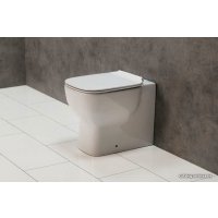 Унитаз приставной BelBagno Vaso BB127CB (без сиденья)