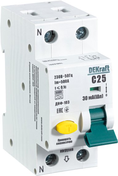 

Дифференциальный автомат Schneider Electric DEKraft 16231DEK