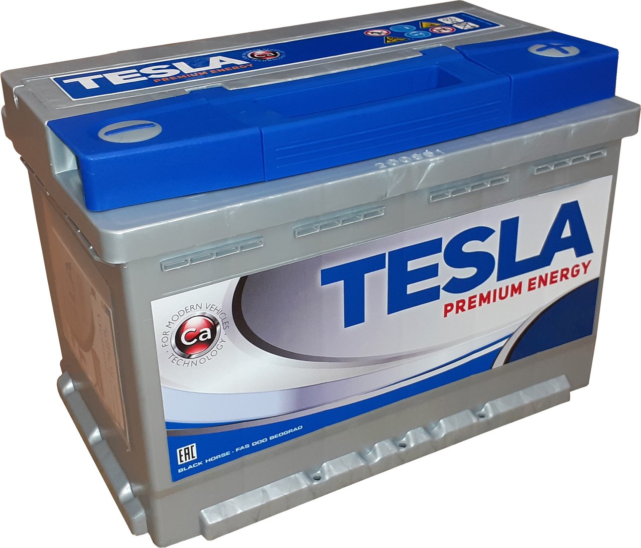 

Автомобильный аккумулятор Tesla Premium Energy 75 R (75 А·ч)
