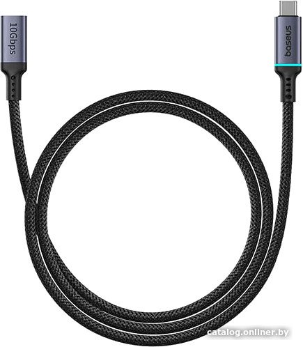 Кабель Baseus High Definition Series 10Gbps Extension Cable USB Type-C - USB Type-C (0.5 м, черный)