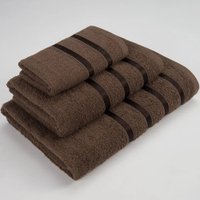 Набор полотенец Diana ПМD-ТемК-П3-30-50-70 (темное какао)
