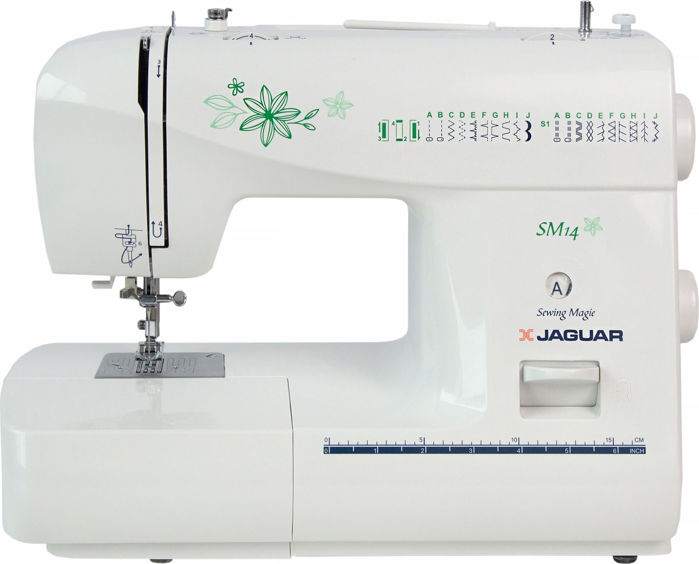 

Электромеханическая швейная машина Jaguar SM14