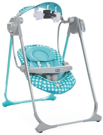 Качалка Chicco Polly Swing Up (turquoise)