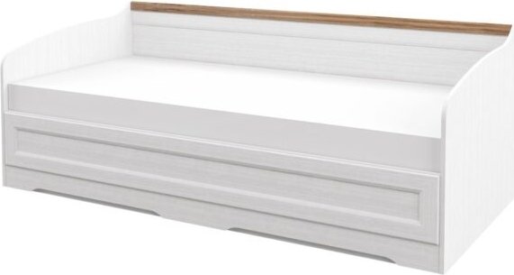 

Кровать-тахта Мебель Неман Тиволи МН-035-32 (белый структурный/дуб стирлинг)