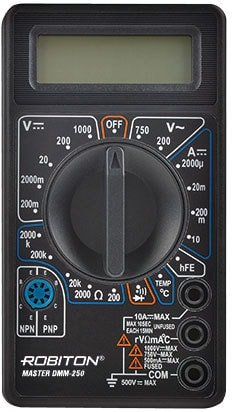 

Мультиметр Robiton Master DMM-250