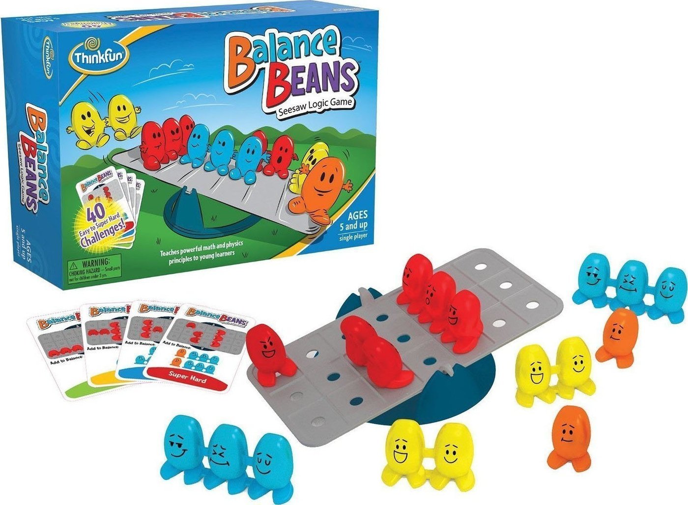 

Развивающая игра ThinkFun Бобы в равновесии. Поймай баланс 1140-RU