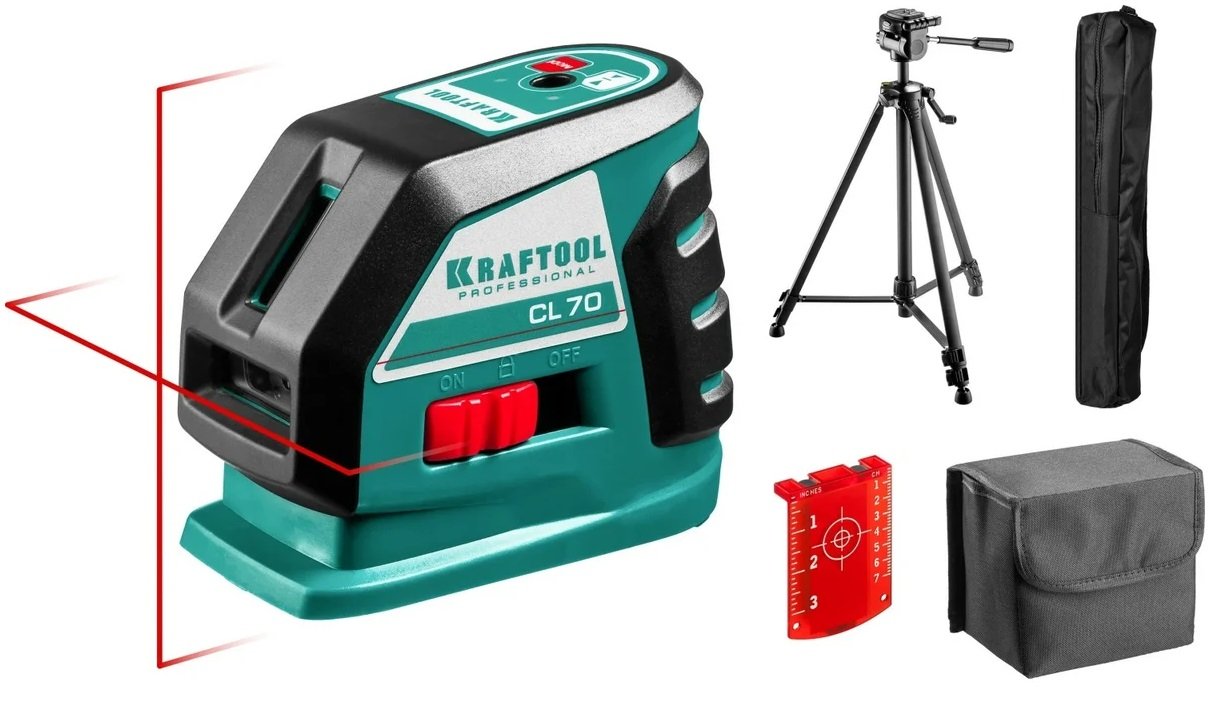 

Лазерный нивелир KRAFTOOL CL-70-3 34660-3