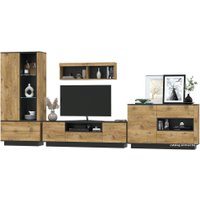 Горка Интерлиния Quartz-2 (дуб нокс/черный)