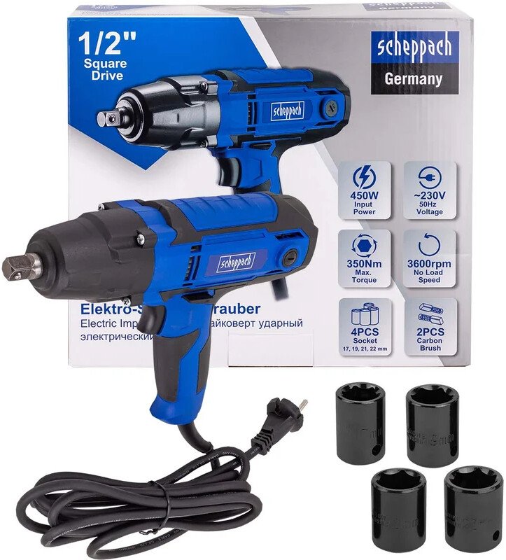 Гайковерт Scheppach Sch-IW550S