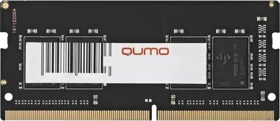 

Оперативная память QUMO 8GB DDR4 SODIMM PC4-17000 QUM4S-8G2133P15