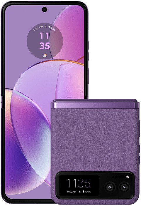 

Телефон Motorola Razr 40 8GB/256GB (летняя сирень)