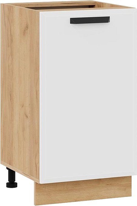 

Шкаф напольный Трия Тиана 1Н45 (дуб крафт золотой/белый супермат)