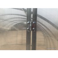 Теплица КомфортПром 40x20/0.67 4x3.5 м (двухстворчатая, поликарбонат 3 мм)