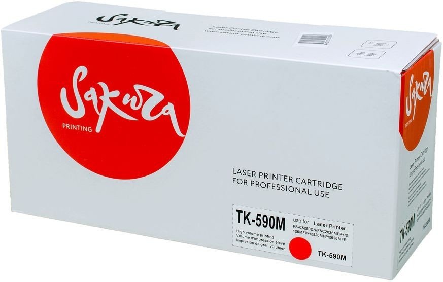 

Картридж Sakura Printing SATK590M (аналог Kyocera Mita TK-590M)