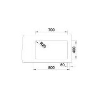Кухонная мойка Blanco Etagon 700-U Coloured Components 527762 (черный)