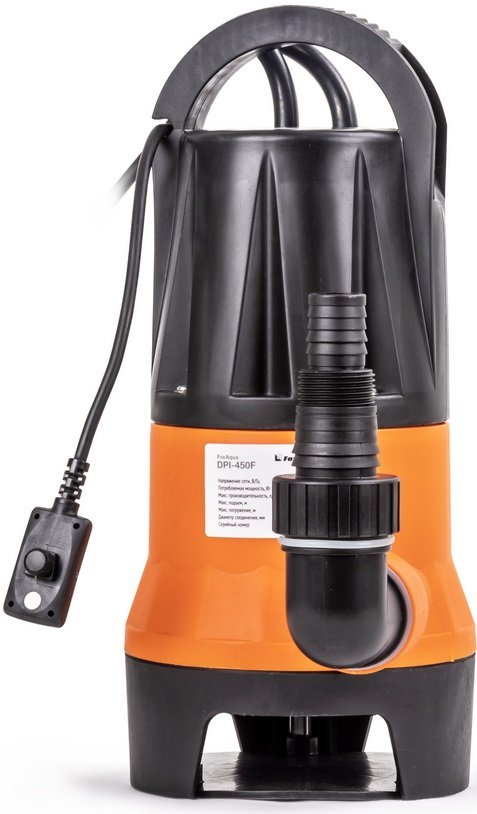 

Дренажный насос FoxWeld FoxAqua DPI-450F