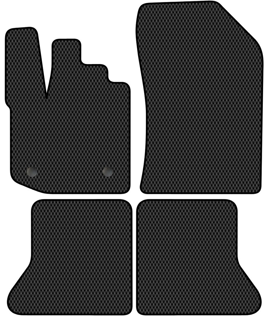 

Комплект ковриков для авто Alicosta Renault Dokker Stepway (минивэн) 2018 - Н.В. (черный, ромб)