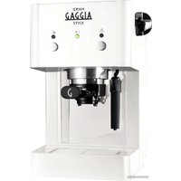 Рожковая кофеварка Gaggia GRAN Style AL WH [RI8423/21]