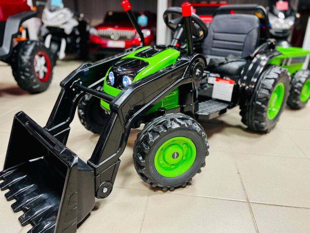 

Электротрактор RiverToys HL395 (зеленый)