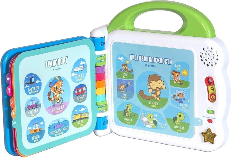 

Интерактивная игрушка VTech Мой первый англо-русский словарик 100 слов 80-601526