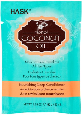 Бальзам HASK Monoi Coconut Oil Питательный кондиционер для волос (50 мл)